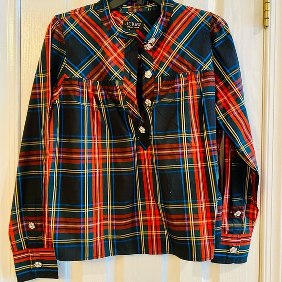 J. Crew Plaid Button Down Shirt - Picture 2 of 5